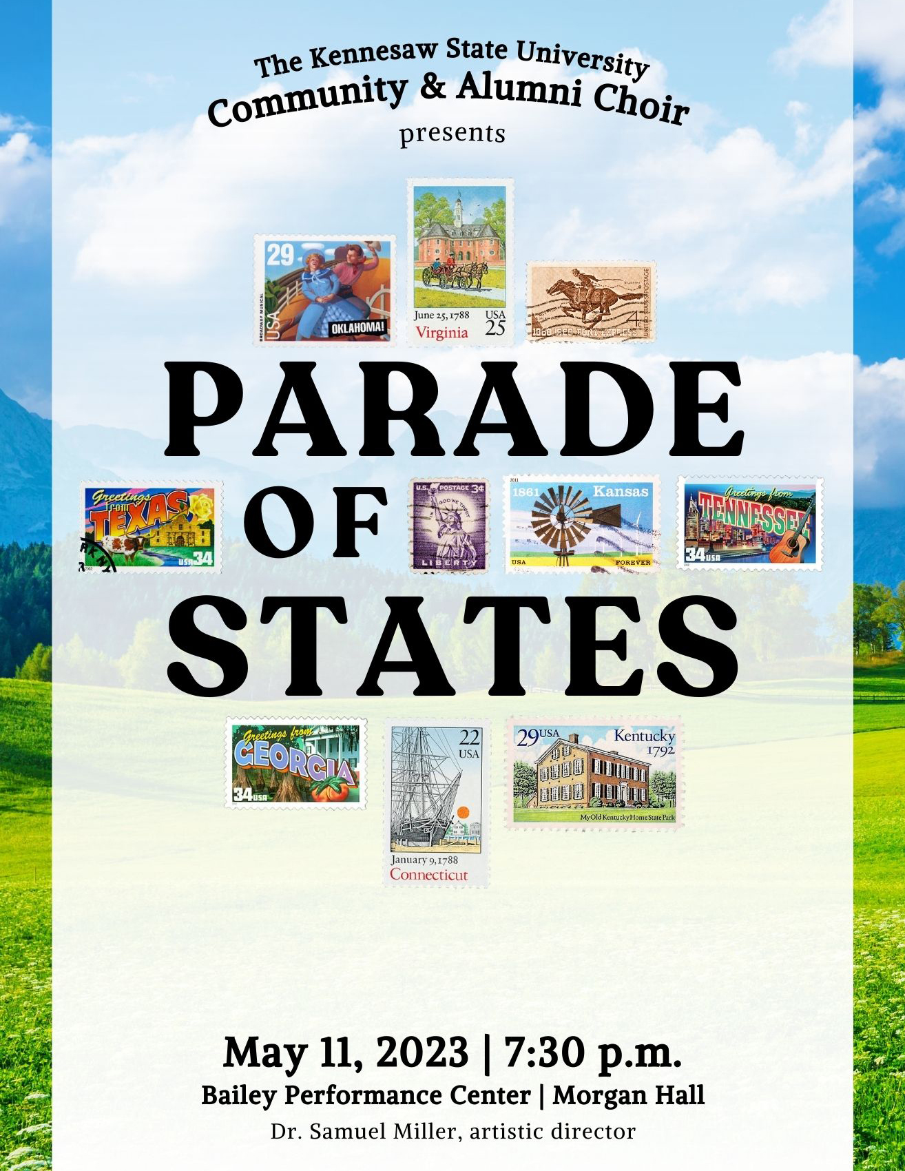 Parade of States Concert Program Cover